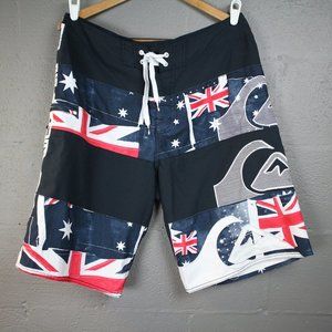 Quicksilver British Flag UK Board Shorts